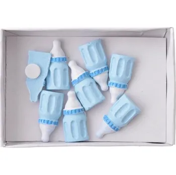 Nálepky Kojenecká láhev keramické, 2,5cm, 8ks