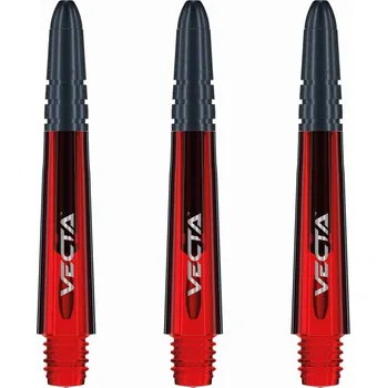 Příslušenství pro šipky Winmau Vecta short násadky červené