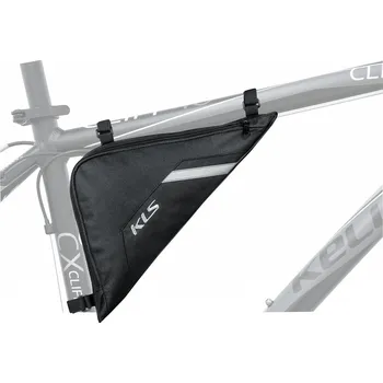 brašna na kolo KELLYS Brašna rámová KLS TRIANGLE ECO, large, black