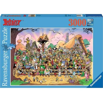 Puzzle Ravensburger Asterix a Obelix Rodinná fotka 3000 dílků