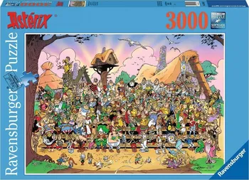 Puzzle Ravensburger Asterix a Obelix Rodinná fotka 3000 dílků