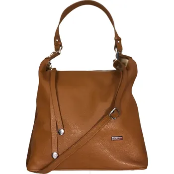 Kabelka Facebag dámská kožená kabelka hořčicová 7062/14