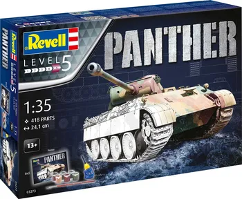 Plastikový model Revell Panther Ausf. D 1:35