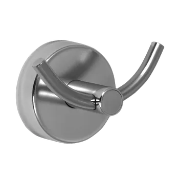 Držák na ručník Nerezový dvojitý háček SLZN 57 (lesk)