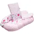 Hnízdečko pro miminko New Baby Luxusní hnízdečko s polštářkem a peřinkou z Minky