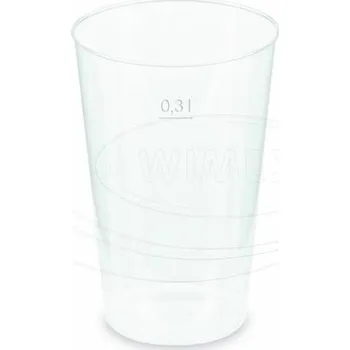Jednorázové nádobí WIMEX Kelímek vratný 0,3 l 25 ks