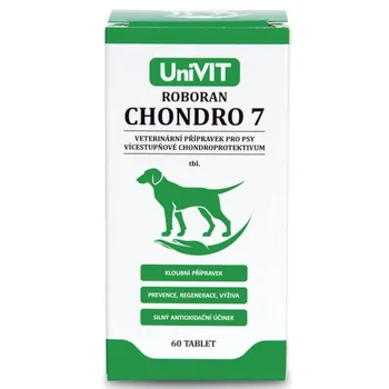 Kloubní výživa pro psa a kočku Univit Roboran Chondro 7 pro psy