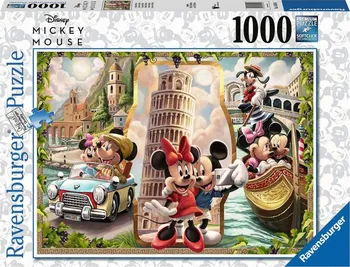 Puzzle Ravensburger Prázdniny Mickeyho a Minnie 1000 dílků