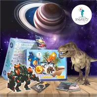 4D Smarty Interaktivní karty Dinosauři, Planety, Robo