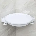 Verk 15936 Otočná rohová police - bílá