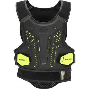 Motocyklový chránič hrudi a pátěře Chránič hrudi Acerbis DNA body armour black/yellow level 2 vel. L/XL