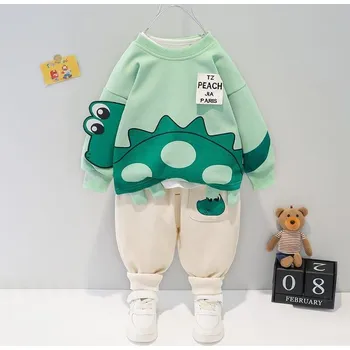 Tepláková souprava se zvířátky Varianta: Dinosaurus, Věk: 4T