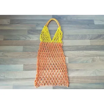 Síťovka - RUČNÍ VÝROBA - oranžová + žlutá (síťovka oranžová + žlutá)