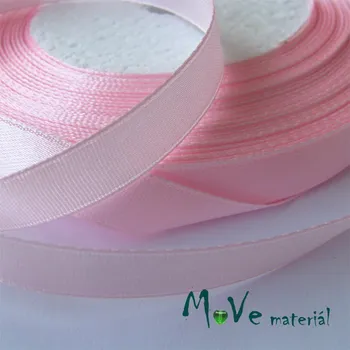 Stuha Stuha atlasová jednolící 9mm, 1m sv. růžová