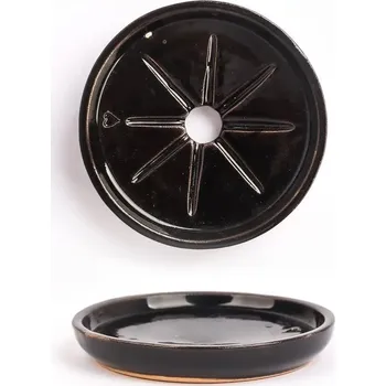 Mýdlenka ALMARA SOAP Kulatá keramická mýdlenka NOVA NERO