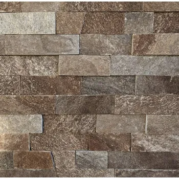 Obklad Formátované obkladové pásky - hnědé 15 m² 10 cm