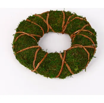 Kruh mech/proutí 30cm zelený