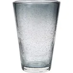 Broste Sklenice na vodu BUBBLE šedá 350 ml