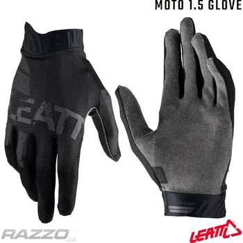 Rukavice Dětské rukavice Leatt Moto 1.5 Glove Junior Black 2022 KS