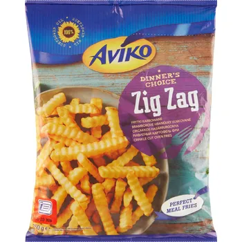Aviko Zig Zag bramborové hranolky vlnkované 750 g