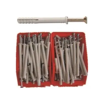 Hmoždinka Hmoždinka NH, natloukací, s vrutem, do plného materiálu, 2 boxy, O 6 x 80 mm/100 ks 600433