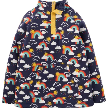 Chlapecká mikina Dětská mikina s fleecem Obloha s duhou Frugi Velikost: 4-5r