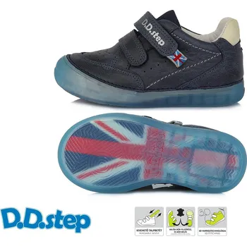 Dětská treková obuv D.D.Step D.D. step chlapecká obuv S078-815M Barva: modrá, Velikost: 32