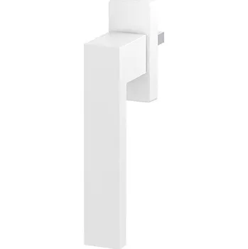 Okenní klika ROTO Okenní klika DUBLIN Délka čtyřhranu: 25 mm, Barva/Povrchová úprava: Bílá RAL 9016/matný povrch