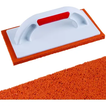 Zednické hladítko FESTA 34481 Hladítko plastové - houba oranžová jemná, 250 x 130mm, 12mm