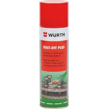 WÜRTH ROST OFF PLUS - Uvolňovač zarezlých spojů s organo-molybdenovými aditivy, 400ml