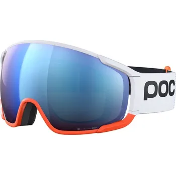 Lyžařské brýle POC Zonula Clarity Comp, Hydrogen White/Fluorescent Orange/Spektris Blue, PC408068271ONE1