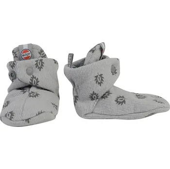 Kojenecké oblečení LODGER bavlněné capáčky SLIPPER PRINT RIB Sharkskin 6-12m