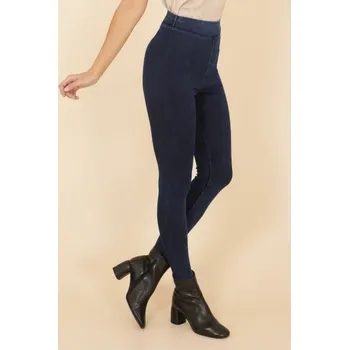 Dámské legíny Leginy Laura Jo 19608 barva: modrá jeans, velikost: M