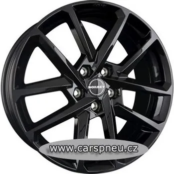 Alu kolo BORBET N black lackiert | 8,0x19, 5x114,3, ET48 |8x19| (497821)