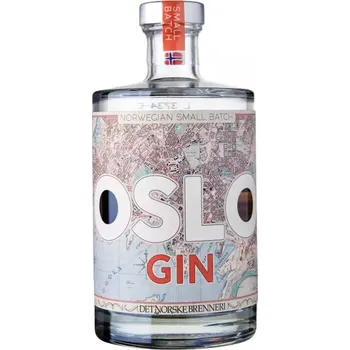 Gin Oslo gin 0,5L 45,8% (holá láhev)