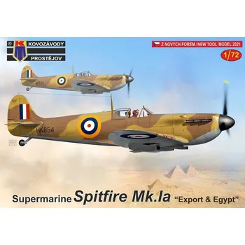 Plastikový model 1/72 S.Spitfire Mk.Ia 'Export & Egypt' (3x camo)