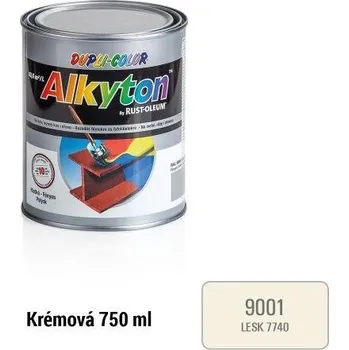 barva na kov RUST-OLEUM ALKYTON RAL9001 lesk 750ml
