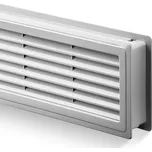 AC-T SERVIS Větrací mřížka plastová 455x135 Barva: šedá