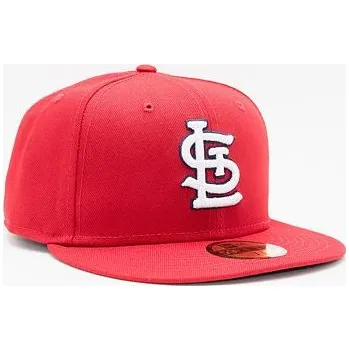 Módní doplněk Kšiltovka New Era - MLB On-Field 59FIFTY - St. Louis Cardinals - Team Color velikosti fitted caps 8 (63.5 cm)