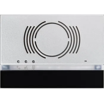 Domovní zvonek URMET DOMUS URMET Kryt 1168/130 audio modulu bez tlačítek, DDA, černý 1168/130