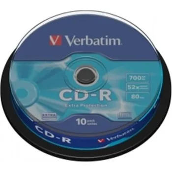 Stolní počítač VERBATIM CD-R(10-Pack)Spindl/52x/700MB, 43437