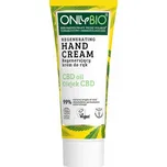 OnlyBio Regenerační krém na ruce s konopím a CBD 75 ml