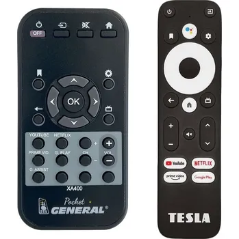 TESLA XA400, XG500 - dálkový ovladač duplikát