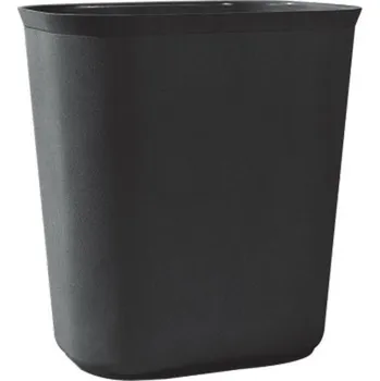 Odpadkový koš Caretrade Koš do pokoje/kuchyně 14 l, plastový, černý