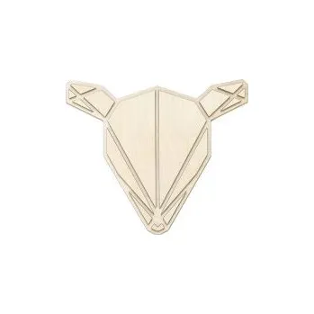 Obraz Dřevěná dekorace na zeď Doe Siluette s možností výměny či vrácení do 30 dnů - WDO2