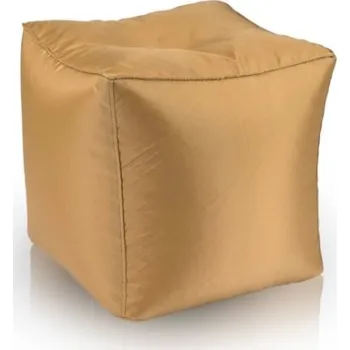 Sedací pytel Sedací vak taburetka Cube L gold nepromokavý TiaHome