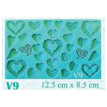 Nádoba na pečení Silikonová forma srdíčka - Galias Moulds