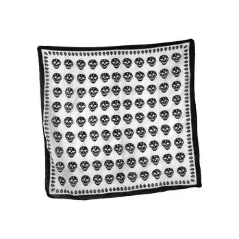 Šátek Šátek velký La Santa Muerte bílý