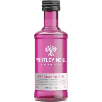 Gin Whitley Neill Pink Grapefruit gin, 43%, 0,05l (holá lahev)