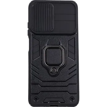 Pouzdro na mobilní telefon Kryt Samsung A73 5G odolný Ring Lens černý (obal neboli pouzdro na Samsung A73 5G)